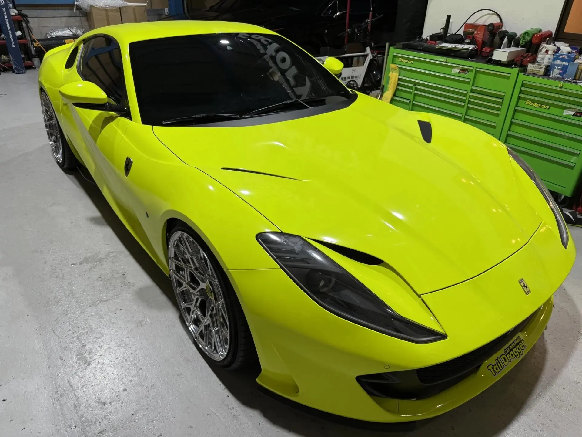 イベント出展車両カーフィルム施工|尼崎市