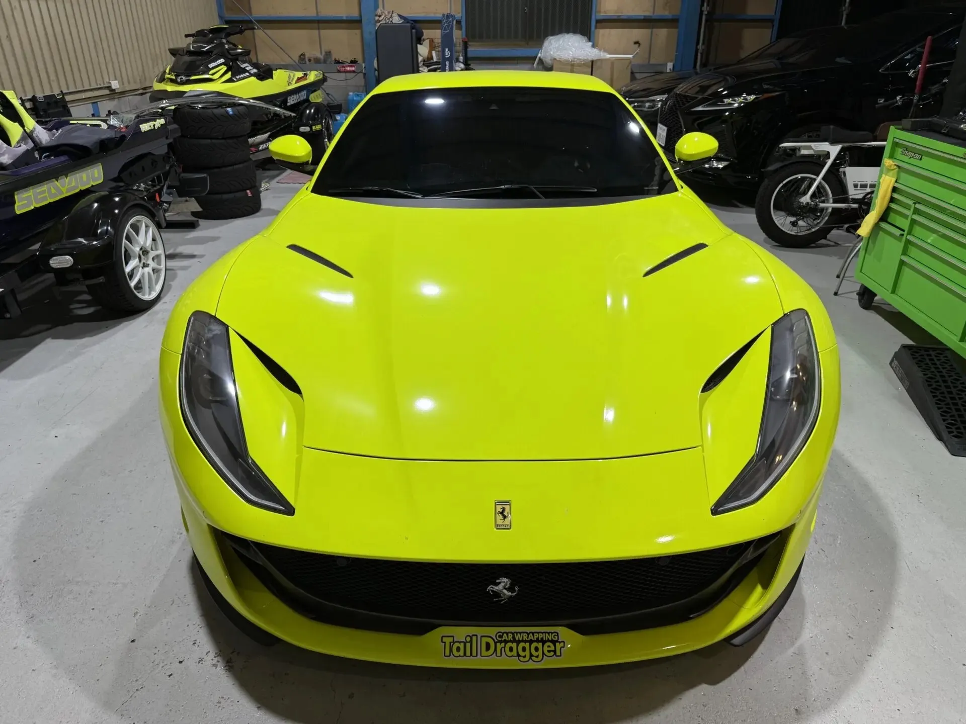 イベント出展車両カーフィルム施工|尼崎市