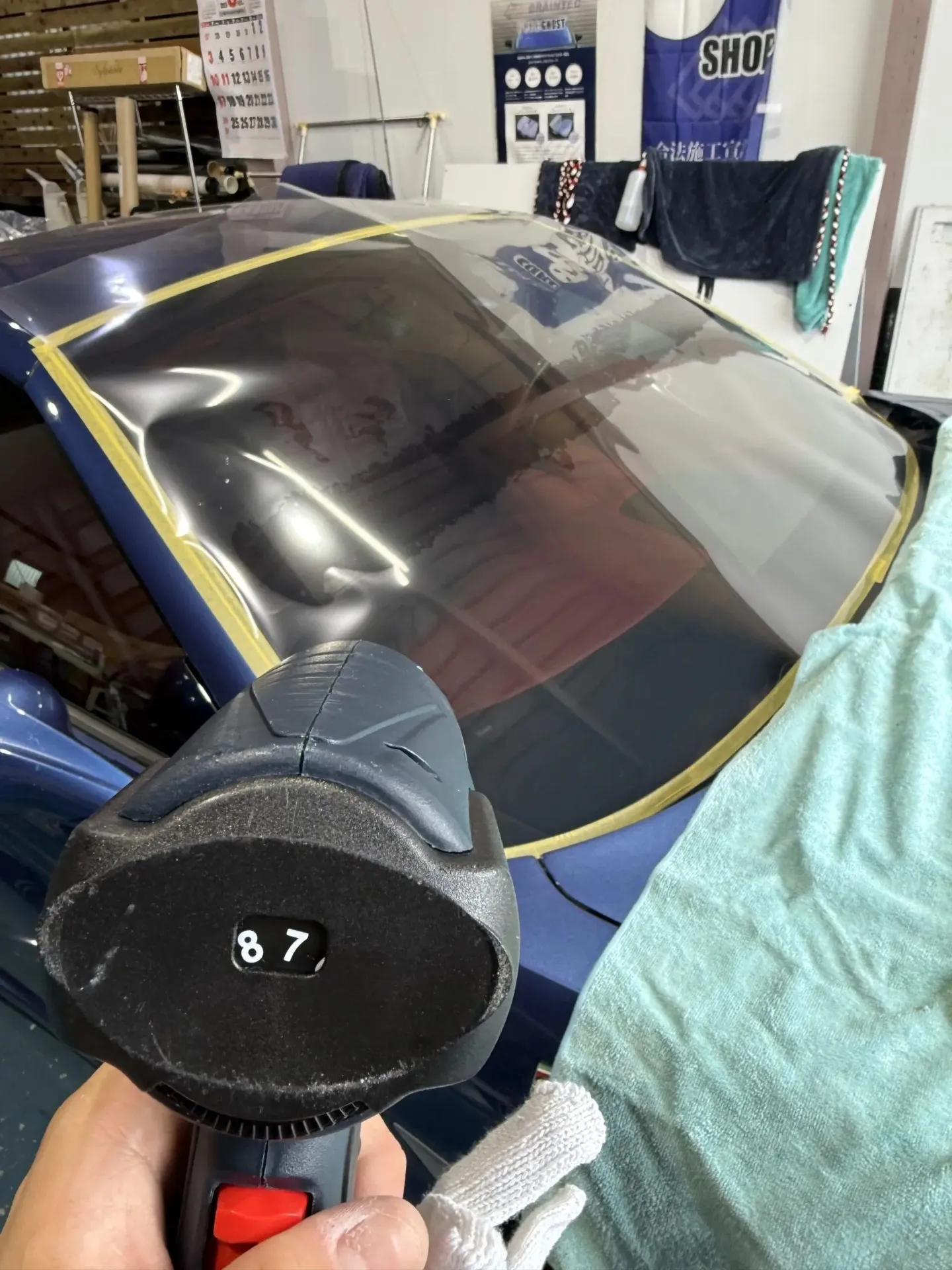 ウィンドウプロテクション施工