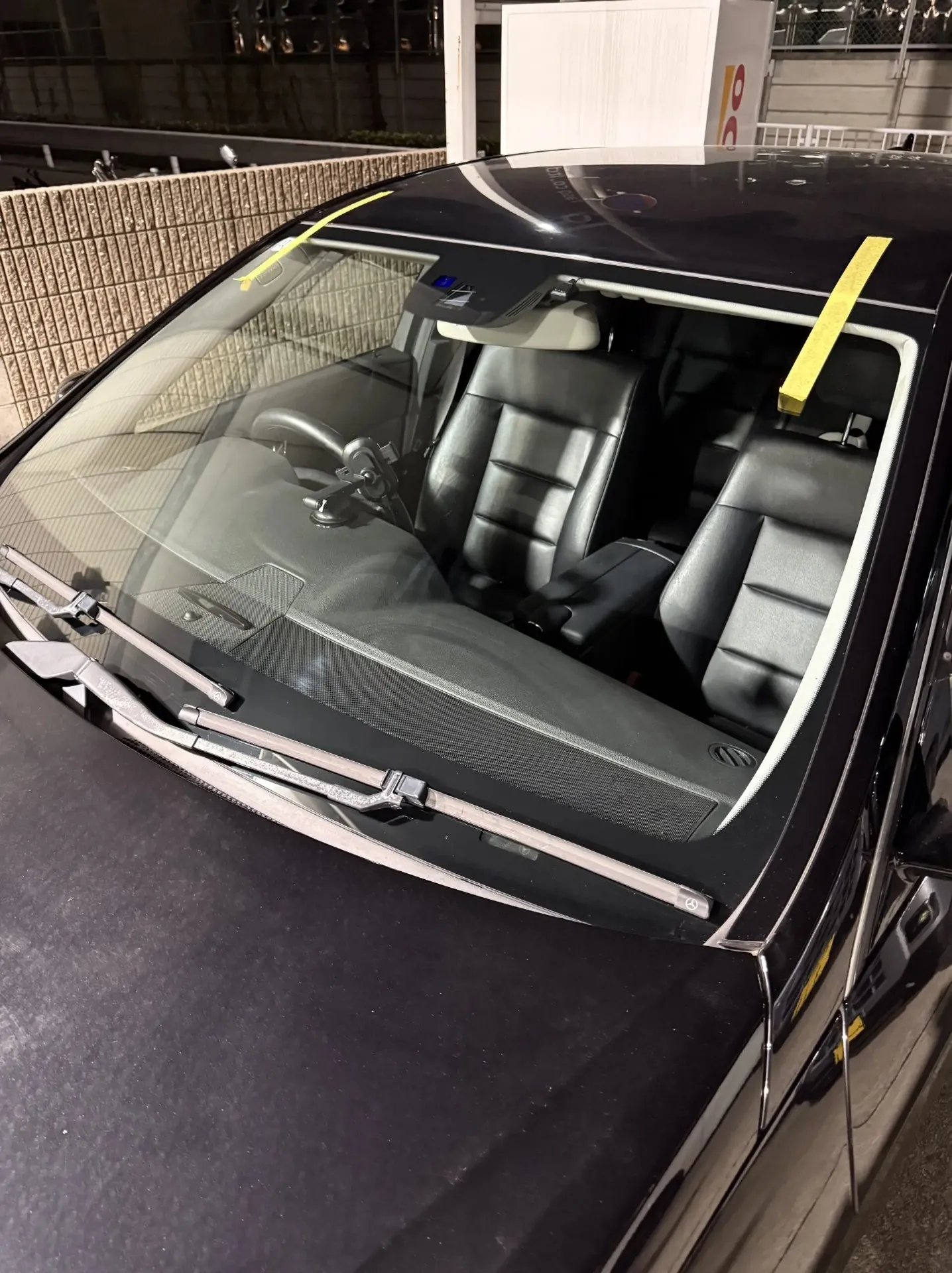 Eクラス w212：ガラス交換