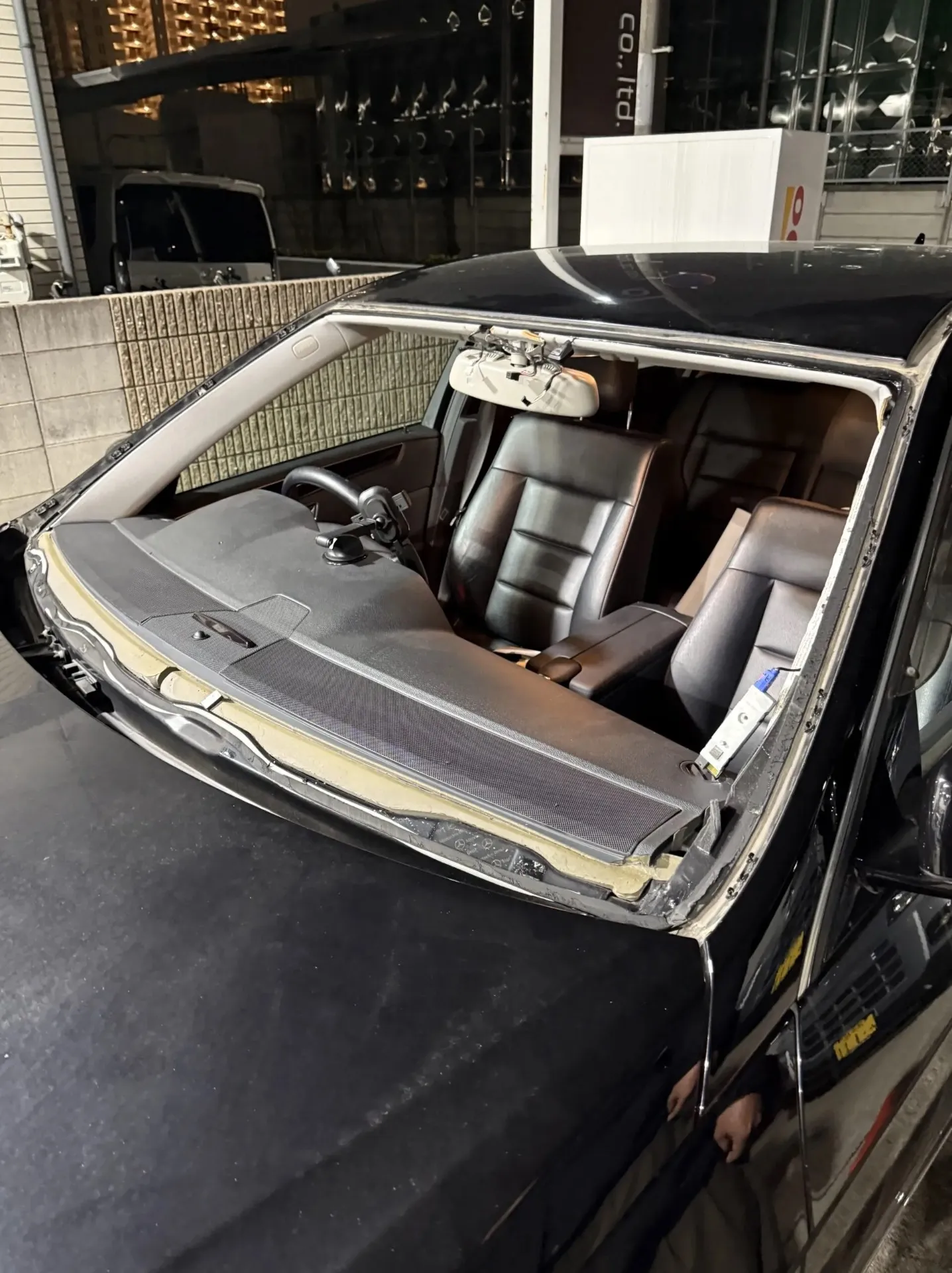 Eクラス w212：ガラス交換